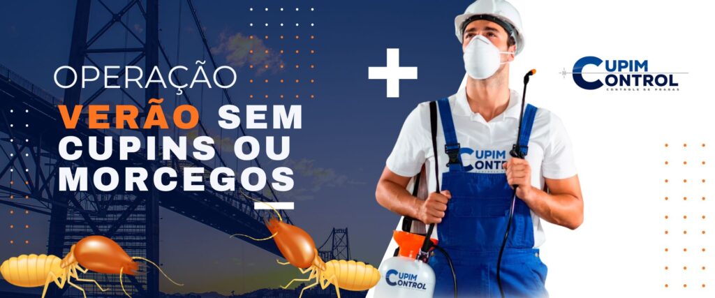 Dedetizadora em Florianópolis, o fim dos cupins e morcegos no verão